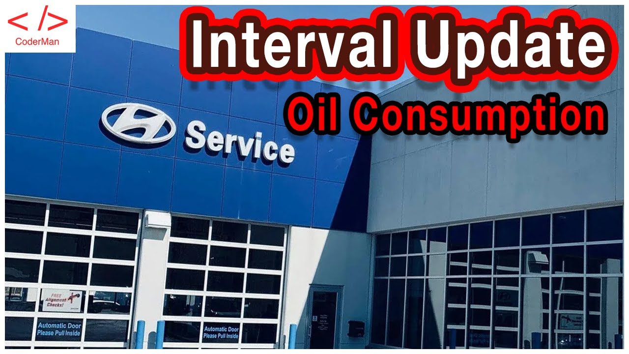 Oil Interval Update 2020 Hyundai Palisade Oil Consumption Issue CoderMan